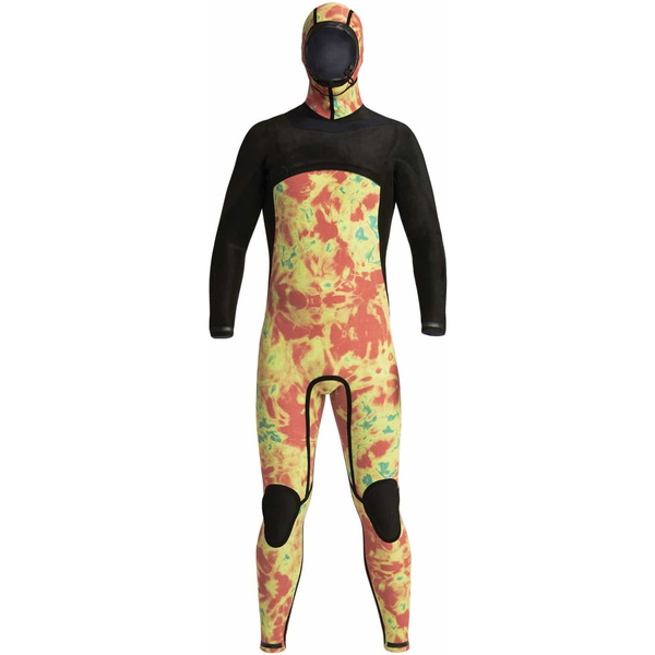 2023 Xcel Mens Comp X 4.5mm / 3.5mm Hooded Chest Zip Wetsuit XW21MN45C2H0 - Black